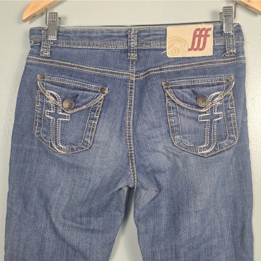 3f Women's Blue Tomboy Straight Jeans – Size 8